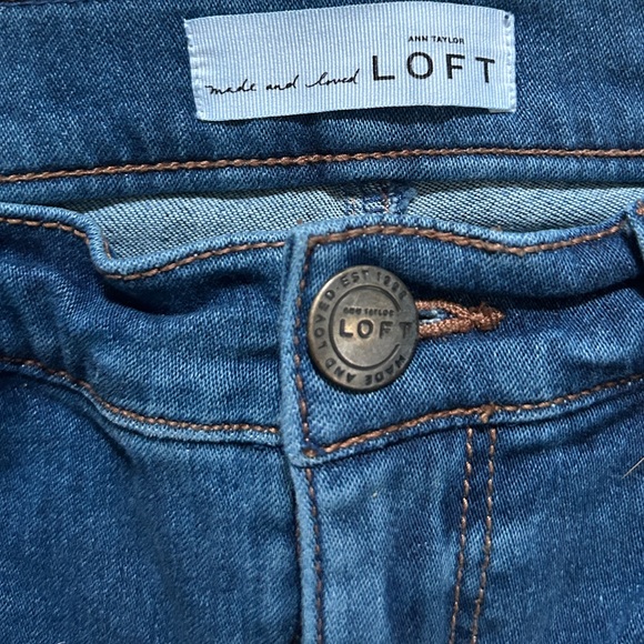 Loft High Rise Skinny Jean - Picture 2 of 5